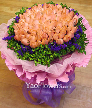 99 Pink Roses