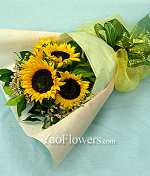 5 Sunflower Bouquet