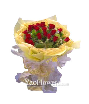 18 Red Roses