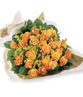 22 Orange Roses