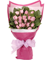 18 Stems Purple Rose