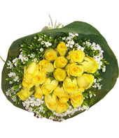 21 Yellow Roses