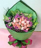 19 Pink Roses
