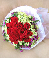 16 Red Roses