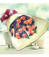 16 Pink Roses