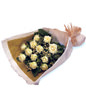 12 White Roses