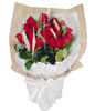 24 Red Roses, Veronica & Greens