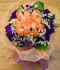 12 Pink Roses
