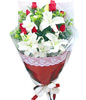 12 Red Roses,4 Lilies