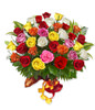 3 Dozen fresh assorted mixed color Roses 