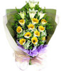 11 Gerberas and 2 Lilies