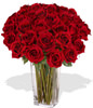 36 Red Roses With a Vase