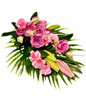 Assorted Purple & Pink Flowers With Greens 