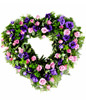 Assortment Of Flowers In Purple Hues 