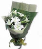 3 white lilies