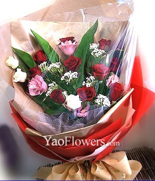 10 Red Roses