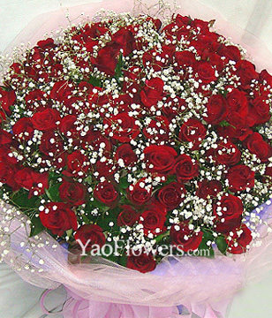 99 Red roses