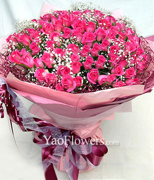 99 Peach Roses