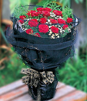 12 Red roses with Top class
