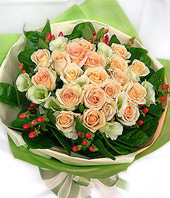 20 Champange roses