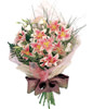 9 Pink Lilies