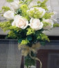 9 Roses with a vase
