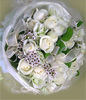 15 White roses