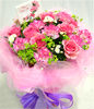 7 Carnations,7 Tiantic roses