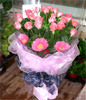 21 Diana roses,9 Gerbera Daisies