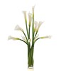12 Calla Lilies in a Vase