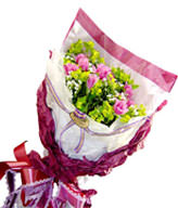 15 Purple roses