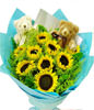Sunflower 9. Unicorn grass,2 bears