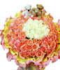 80Champagne Rose,21 White Roses,a pair of bear
