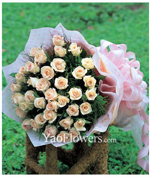 36 Roses with Top class