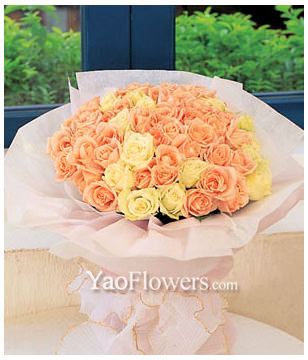 66 Champange roses