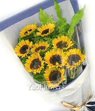 9 Sunflowers