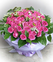 99 Purple roses
