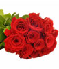Bouquet of a Dozen Red Roses