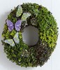 Butterfly Succulent Wreath