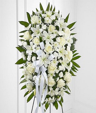 Exquisite Tribute Standing Spray