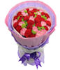 16 Pink Carnations,26 Red Carnations