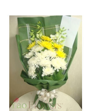 The Most Popular Bouquet For Sympathy&Funeral in China