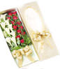 9 Lilies ,12 Red roses in a cute box 