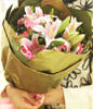 20 carnations and 3 lilies