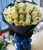 19 mixed roses