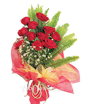 11 red roses