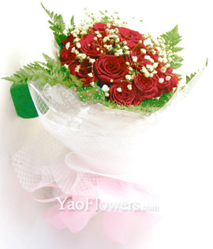 20 red roses