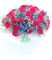 33 Red roses