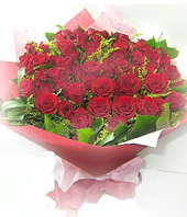 66 red roses