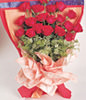 19 red roses